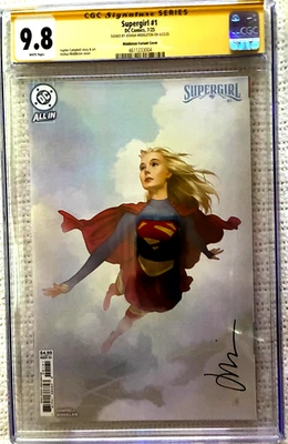 🔥~DC~SUPERGIRL #1~🔥~JOSHUA MIDDLETON VARIANT~SIGNED by JOSHUA M~🔥~CGC 9.8~🔥 - Image 1 of 2