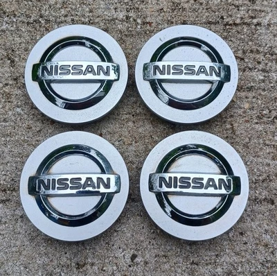 Nissan Altima Maxima Murano + center cap set of 4, 1997-2019 p/n 40342 ZM70B B1 - Image 1 of 3