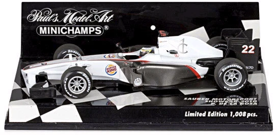 Minichamps Sauber F1 Showcar 2010 - Pedro De La Rosa 1/43 Scale  - Image 1 of 1