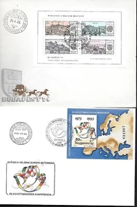 Ungheria - Quattro FDC cacheti non indirizzati di cui due S/S - come da foto 5/11c - Foto 1 di 2