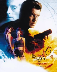 PIERCE BROSNAN signed Autogramm 20x25cm JAMES BOND in Person autograph ACOA - Picture 1 of 2