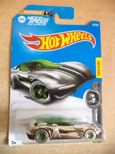 new sealed GAZELLA GT hw super chromes HOT WHEELS toy car 207/365 need for speed - Picture 1 of 3