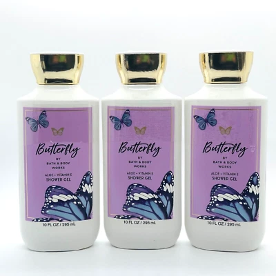 3-Pack Bath & Body Works BUTTERFLY Shower Gel Body Wash 10 fl.oz - Image 1 of 4