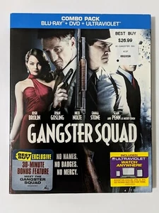 Gangster Squad, Best Buy Exclusive (Blu-ray, DVD, 2013, 2-Disc Set) w/ Slipcover - Bild 1 von 2