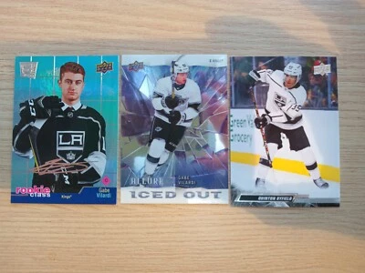 Gabe Vilardi Rookie X 2 + Quinton Byfield Cards Lot Los Angeles Kings  - Image 1 of 2