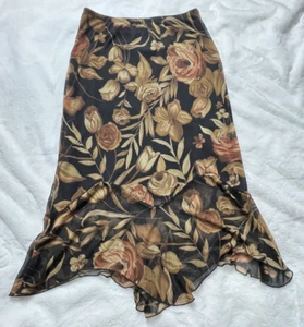 Woman’s Floral Skirt by Heat Soul Size Medium - Picture 1 of 7