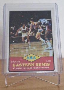 Top Rar Topps 1970 ABA Basketball Eastern Semis Carolina Cougars - New York Nets - Bild 1 von 2