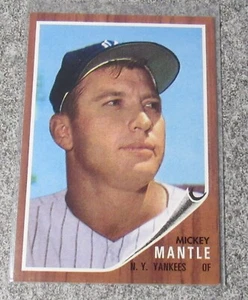 1996 TOPPS MICKEY MANTLE REDENZIONE LOTTERIE 1962 SPEDIZIONE GRATUITA - Foto 1 di 2