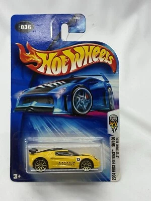 2004 Hot Wheels First Editions Lotus Sport Elise Yellow 36/100 - Image 1 of 2