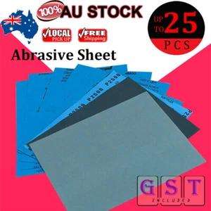Abrasive sheet 3000 5000 7000 Grit Waterproof Wet Dry Sandpaper Sanding Paper AU - Picture 1 of 8