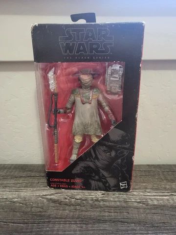Star Wars Constable Zuvio 09 Force Awakens 2015 Black Series 6" Action Figure CL Cover