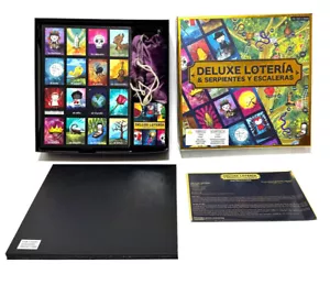Deluxe Loteria & Serpientes Y Escaleras Traditional Mexican Board Full Game Set - Picture 1 of 7