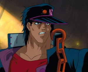 Jojo's Bizarre Adventure Anime Cel Douga Animation Kunst Jotaro Kujo OVA 1993 - Bild 1 von 3