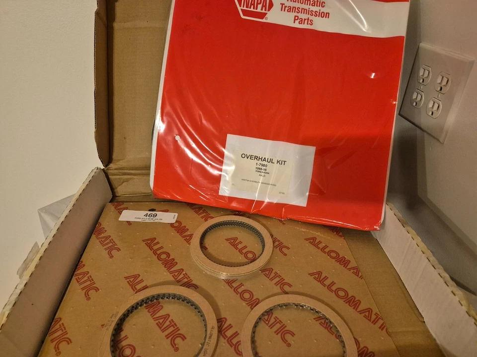 A4LD Transmission Overhaul Kit with Friction Plates 1985 to 89 Ford Mazda - Image 1 of 4