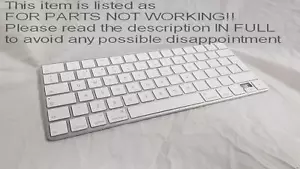 BAD KEYS?? Apple A1644 Wireless Magic Keyboard 2 (UK LAYOUT) Grade B - Picture 1 of 11