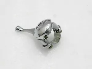 BSA Norton AJS Ariel Royal Enfield 7/8" Brass Chrome Choke Lever (RHS) - Picture 1 of 4