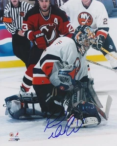 RICK DIPIETRO Signed NEW YORK ISLANDERS 8X10 PHOTO w/COA #1 - Picture 1 of 1