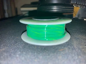 NTE WT22-054-25 Grn/Yel 22ga 19 Strang Typ "E" Teflon 200°C @ 600V 25 Fuß Spule - Bild 1 von 1