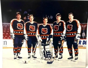 1990-91 NHL Hockey All Star Game  8" x 10" Color Photo Sports - Picture 1 of 2