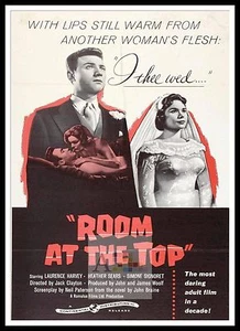 Room At The Top2British Movie Poster A1 A2 A3 - Imagen 1 de 1