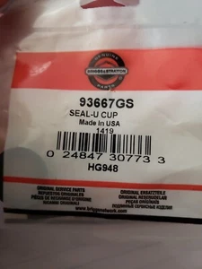 Briggs & Stratton 93667GS U Guarnizione Coppa Sostituisce # 93667 - Foto 1 di 2