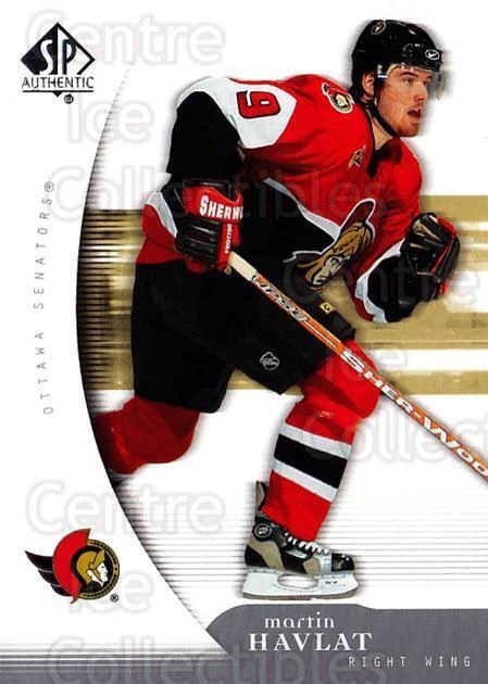2005-06 SP Authentic #70 Martin Havlat - Image 1 of 1