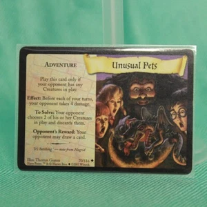 Harry Potter Trading Card Game 2001 - Unusual Pets 70/116 - Wizards - Picture 1 of 2