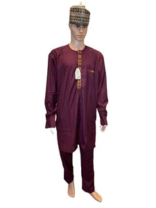 African men's clothing, African attire for men, African wedding suit, African - Picture 1 of 17