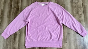 Victorias Secret PINK Lightweight Soft Fleece Crew Sweatshirt sz Small - Picture 1 of 5