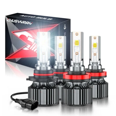 Para Scion iQ 2012-2015 9005 H11 6500K Faro LED Bombillas de haz alto bajo Foto 1 de 4