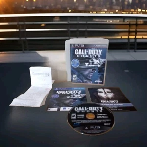 Call of Duty Ghosts PS3 PlayStation 3 -CLEAN Complete CIB With Original Receipt - Picture 1 of 3