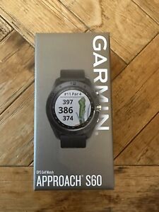 Garmin Approach S60, Premium GPS Golf Watch with Touchscreen Display