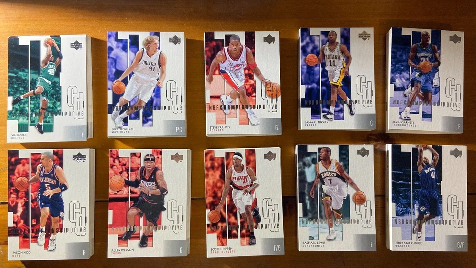 UP TO 80% OFF 2002-03 UPPER DECK CHAMPIONSHIP DRIVE BASKETBALL CARDS #1-155 - Image 1 of 1