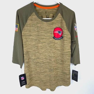 NWT Nike Dri-Fit Patriots 3/4 Military Appreciation Shirt Women's Large - Picture 1 of 9