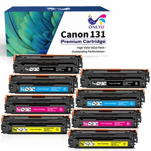 Lote de tóner 1-10 piezas CRG 131 para Canon imageCLASS LBP7110Cw MF624Cw MF628Cw MF8280Cw - Imagen 1 de 19