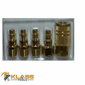 5 Piece Coupler Kit in Brass - Picture 1 of 3