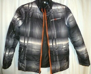 Chaqueta tampón ZeroXposur para niños jóvenes talla L 14/16 negra gris - Imagen 1 de 5