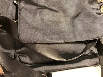 POTTERY BARN ULTIMATE DIAPER BAG BLACK NEW W/ TAGS FREE SHIPPING. - Image 1 of 4