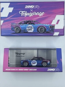 INNO64 x TofuGarage Nissan Silvia S14 Rocket Bunny Boss Aero - Picture 1 of 6