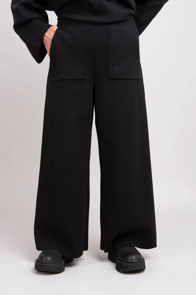 Pantalón tejido negro Annette Görtz Miles talla L Foto 1 de 4