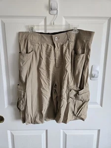 Pantalones Cortos de Carga Eddie Bauer Para Hombre Exterior Talla 36 Cintura Elástica Nailon Ligero - Imagen 1 de 18