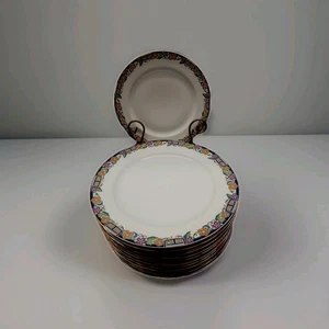 11 Jean Pouyat Limoges France Porcelain Dinner Plates, circa 1900 - Picture 1 of 5