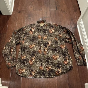FIELD TESTED BY OUTDOOR LIFE HERREN Button Down Hirsch SHIRT Langarm Größe XL - Bild 1 von 10