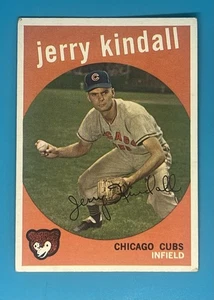 1959 Topps - #274 Jerry Kindall Cubs - Picture 1 of 2