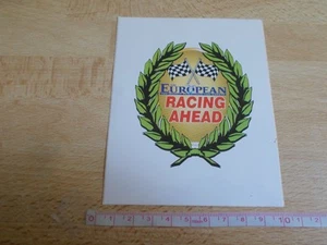 Sticker Magazine the European Racing Ahead - Picture 1 of 1