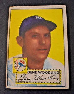 Topps Baseball 1952 n. 99 Gene Woodling - Yankees - ottime condizioni - Foto 1 di 2