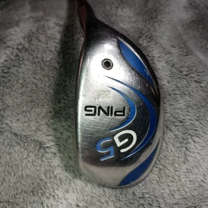 Short Ping G5 4 Hybrid 22° Graphite Shaft Regular R-Flex Tacky Grip 4H Golf Club - Picture 1 of 20