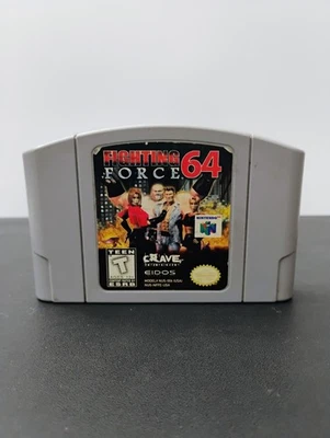 Fighting Force Nintendo 64 N64 Video Game Cartridge Authentic Tested - Image 1 of 4