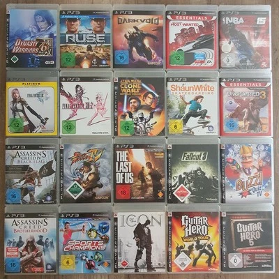PS3 - Playstation ► 20 Spiele Konvolut - RUSE / N4S / Last of us / Fallout u.v.m - Bild 1 von 3