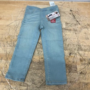 New Levi's Flex Pull-On Jeggings Light Blue Skinny Ankle Mid-Rise Sz 4T - Picture 1 of 5
